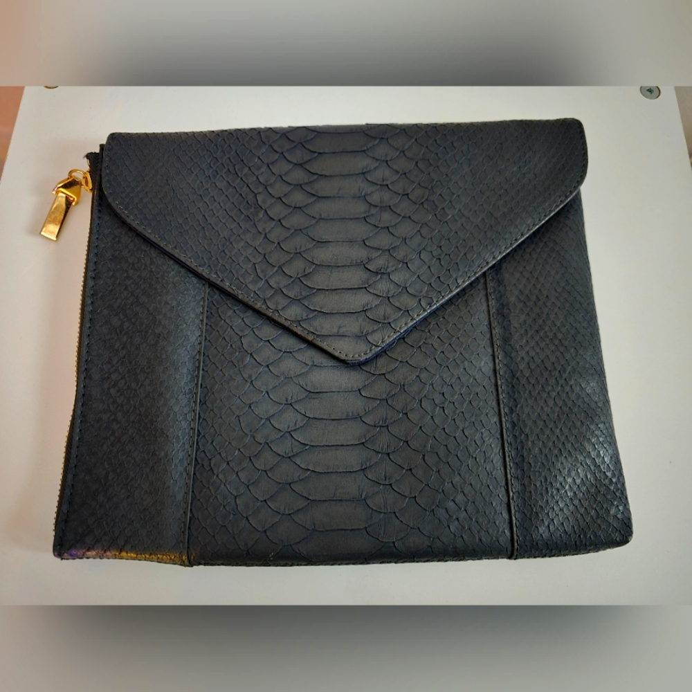 Dark Blue/Black Clutch